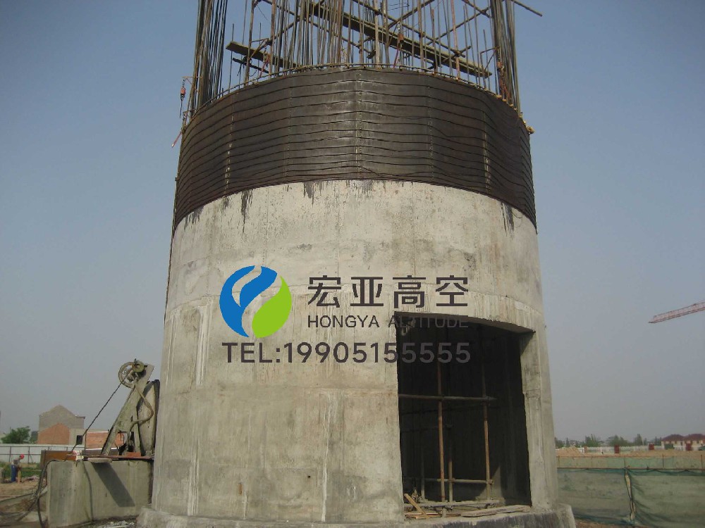 煙囪“內砌外滑”工藝案例展示