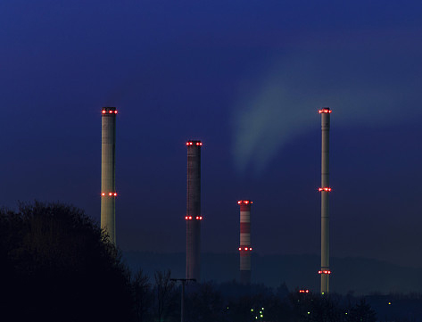 火電廠煙囪航空障礙燈的設計