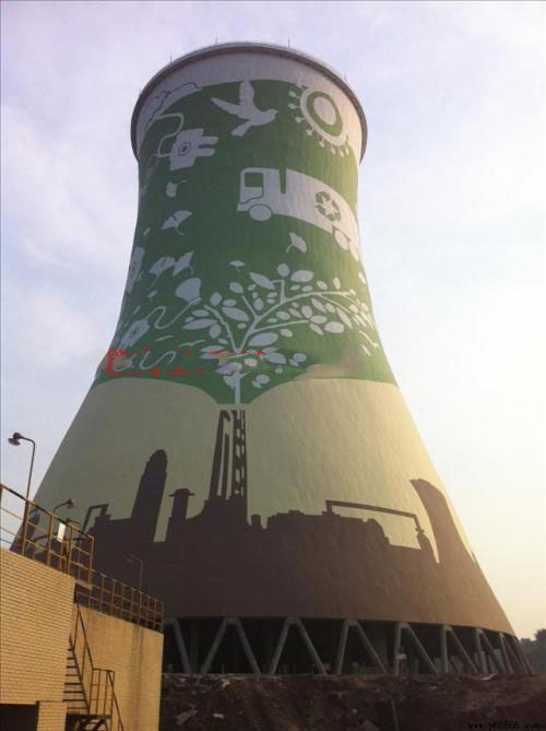 冷卻塔美化專業公司美化效果要好