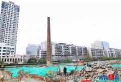 廈門卷煙廠40歲老煙囪美化紀(jì)實